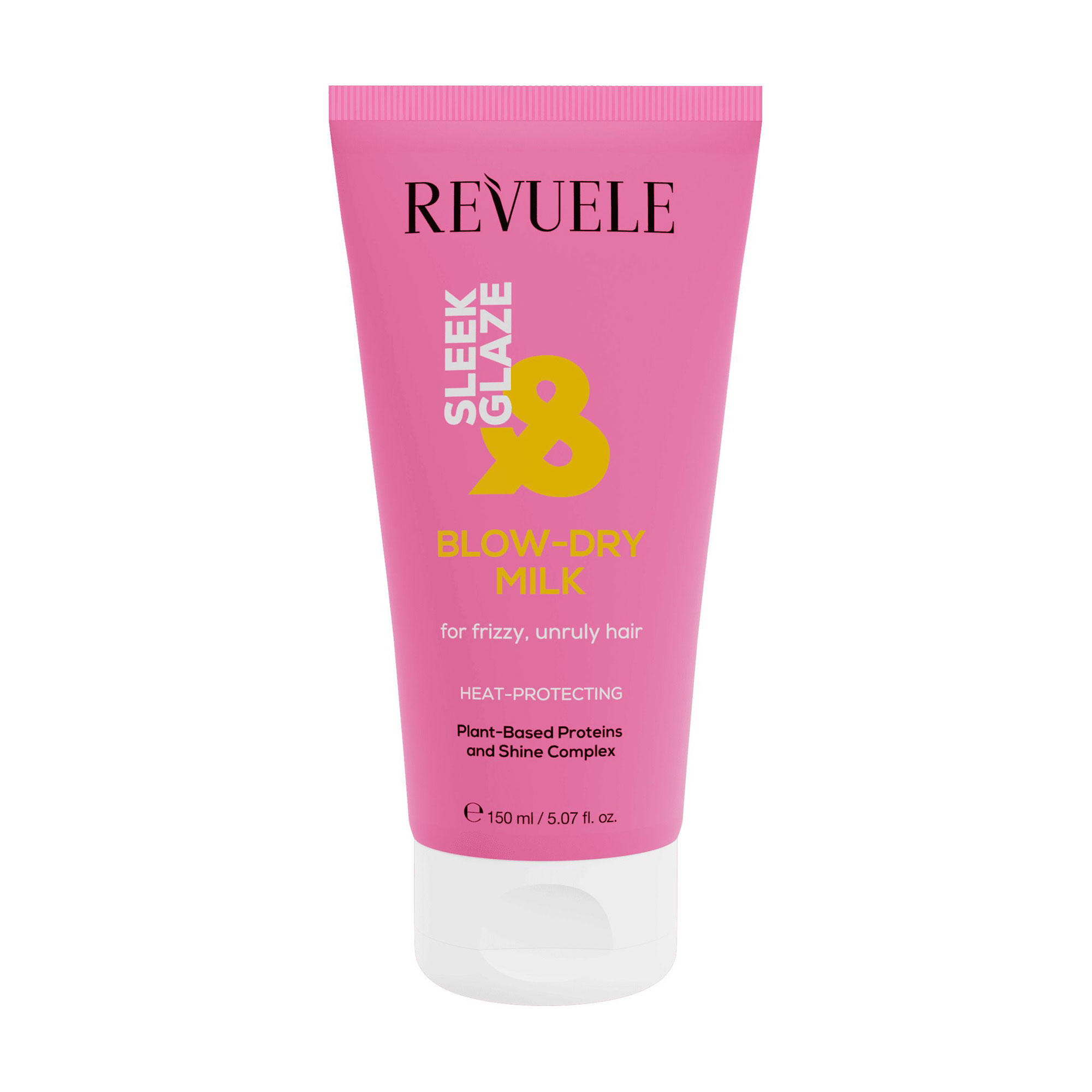Молочко Revuele Sleek &amp; Glaze Blow-Dry Milk для сушіння волосся феном, 150 мл